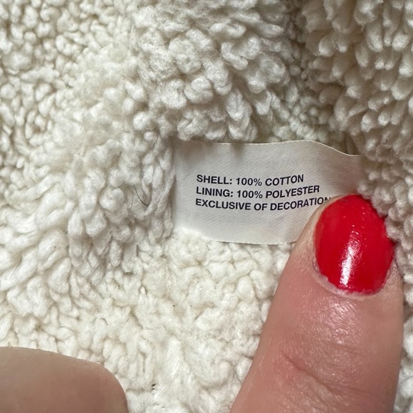 Baby GAP Tan Fleece Lined Corduroy Jacket With Hood - Picture 10 of 15